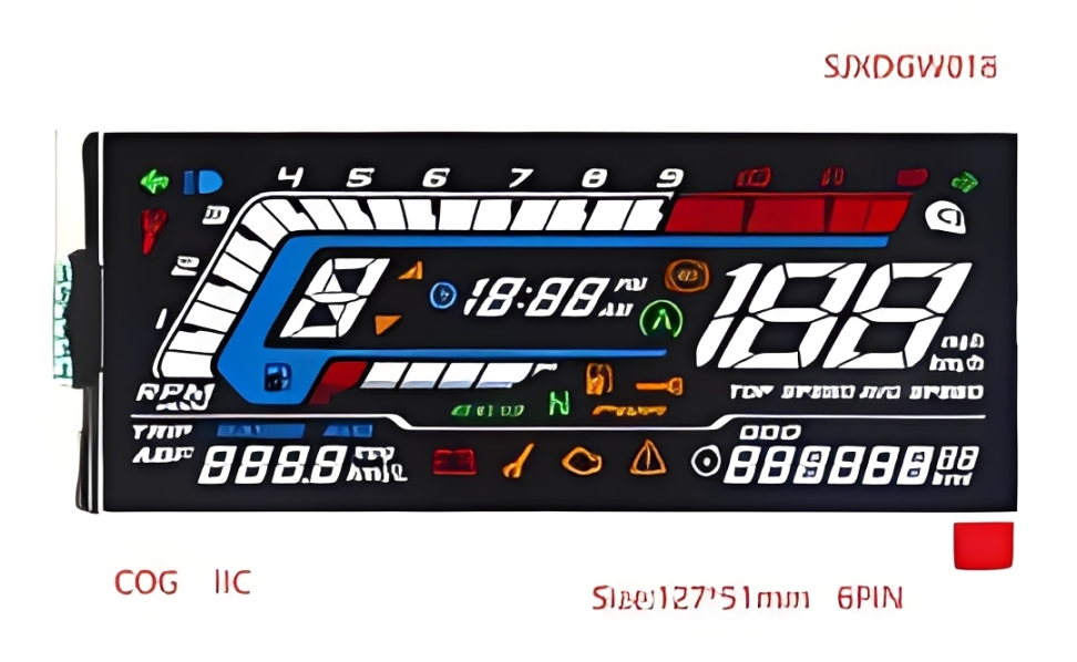 Replacement for TVS RAIDER DISPLAY- SJXDGW018 - Quality Phone Parts in Sri Lanka