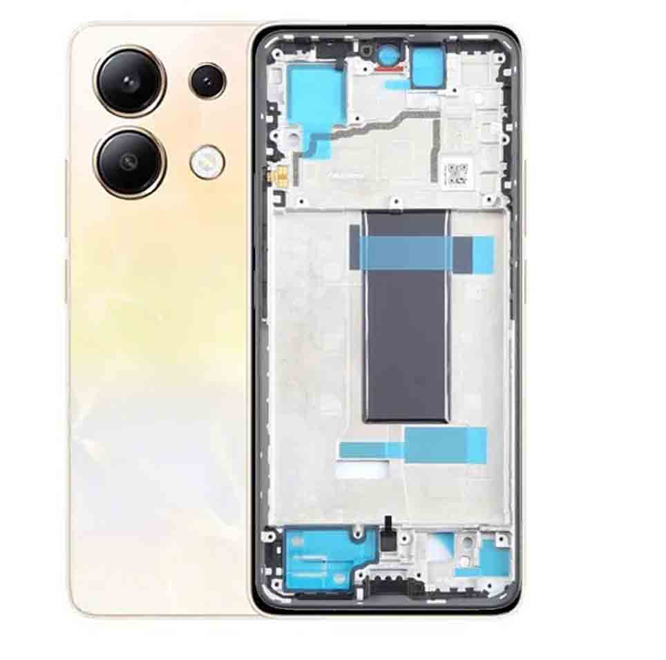 Replacement for REDMI NOTE 13 GOLD MIDDLE HOUSING - Quality Phone Parts in Sri Lanka