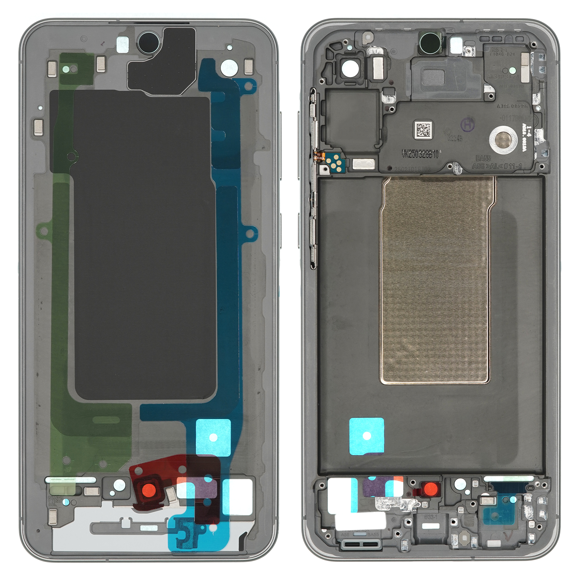 Replacement for SAMSUNG A56 SILVER MIDDLE HOUSING - Quality Phone Parts in Sri Lanka