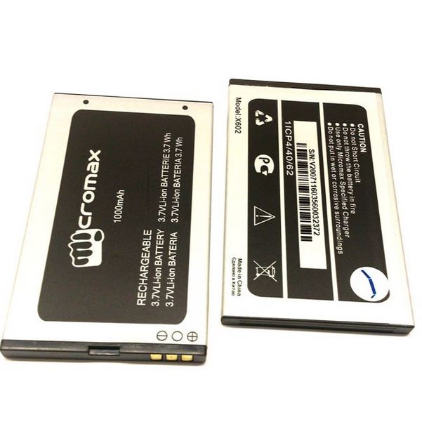 Replacement for X602 BATTERY MICROMAX - Quality Phone Parts in Sri Lanka