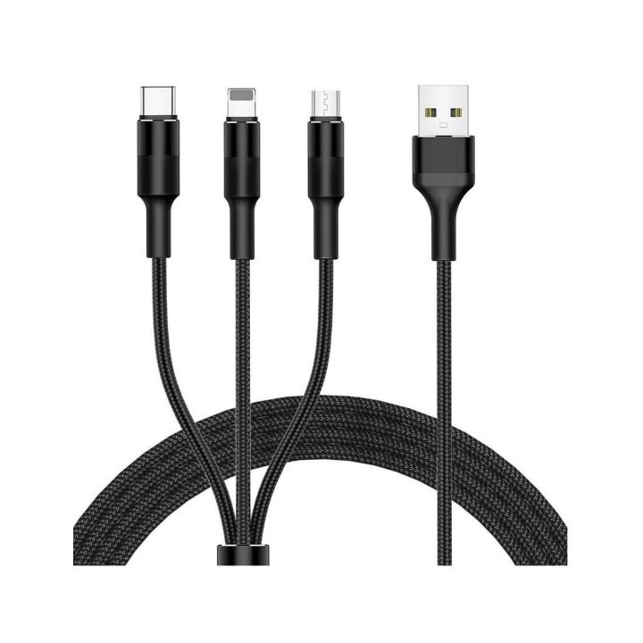 Replacement for ZESOMTE CA-56 3IN1 USB CABLES - Quality Phone Parts in Sri Lanka