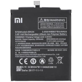 Replacement for MI BN34 REDMI 5A 5.0 BATTERY SCS XIAOMI - Quality Phone Parts in Sri Lanka