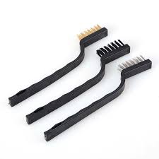 Replacement for 3 PCS WIRE NYLON BRASS STAINLESS STEEL BRUSH SET - Quality Phone Parts in Sri Lanka