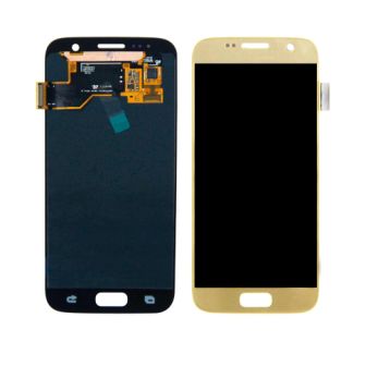 Replacement for SAMSUNG S7 G930 LCD GOLD DISPLAY - Quality Phone Parts in Sri Lanka