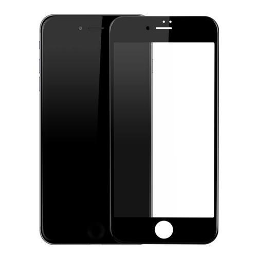 Replacement for IPHONE 7 PLUS BLACK FULL CAVE TEMPERD SCREEN GUARD - Quality Phone Parts in Sri Lanka