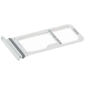 Replacement for S8 PLUS SIM CARD HOLDER TRAY/ SIM DOOR WHITE SAMSUNG - Quality Phone Parts in Sri Lanka