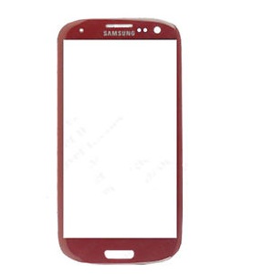 Replacement for I9300 TOUCH GLASS RED SAMSUNG - Quality Phone Parts in Sri Lanka